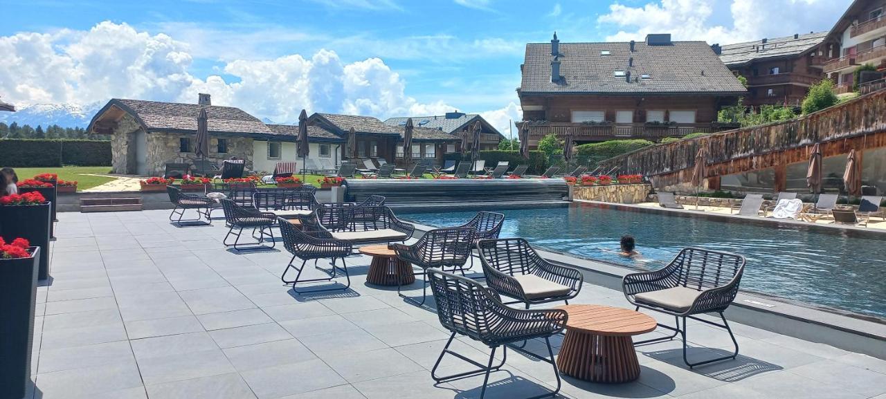 Apartment 24 Hotel Etrier Pool & Spa Кран-Монтана Экстерьер фото